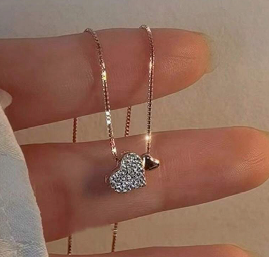 Double The Love Necklace